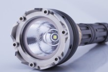 Adjustable Diving torch High Lumen Waterproof Flashlight