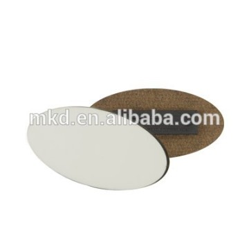 Meikeda Oval sublimation Name Tag with magnet
