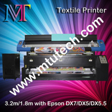 DX7 head Fabric Printer 1440dpi