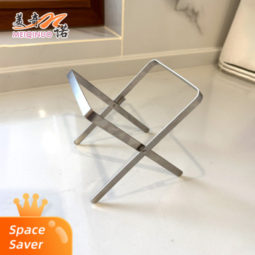 Desktop garbage bag holder