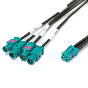 Automotive High-frequency Mini FAKRA Coaxial Cable Assembly