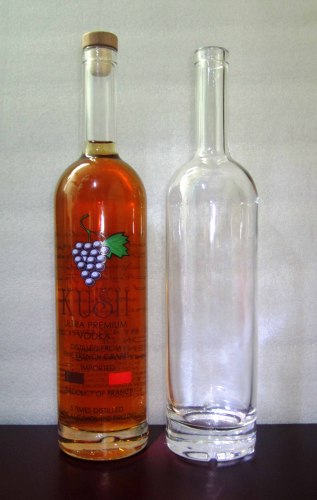 375ml, 750ml, 1000ml Glass Bottle for Wine, Vodka, Wiskey