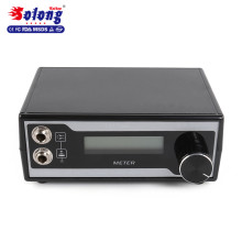Solong Tattoo Power Supply Digital LCD Display Footswitch Clip cord Kit for Machine Gun Pen