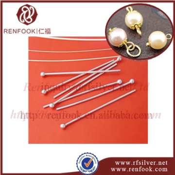 renfook double head pins color ball bead pin for diy