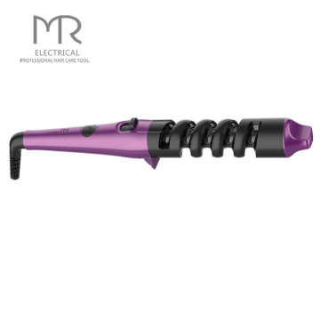 เทคโนโลยีใหม่ Double PTC Fast Heat Up LCD Curling Iron