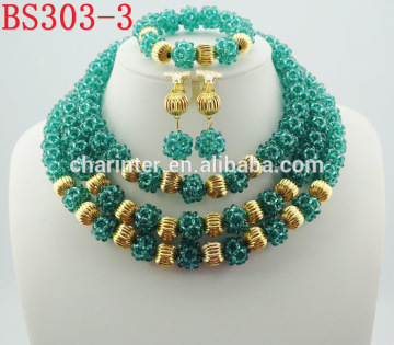 African custom beads jewelry sets(BS303)