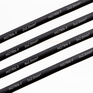 Customized 100% Copper Power Cord 3x2.0mm2 EU H07RN-F Female End Portable Power Spool