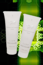 white colopr plastci packaging tube