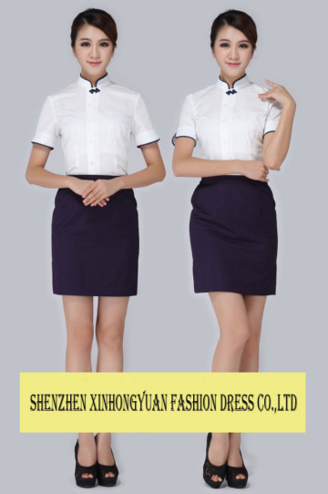 five star Cruises waitress uniforms,curises lady uniforms