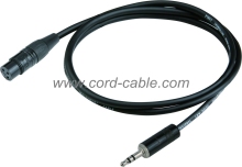 DMD Series F XLR to 3.5mm Stereo Jack Microphone Cable