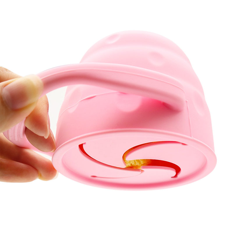  anti-drop and anti-sprinkle silicone foldable cup