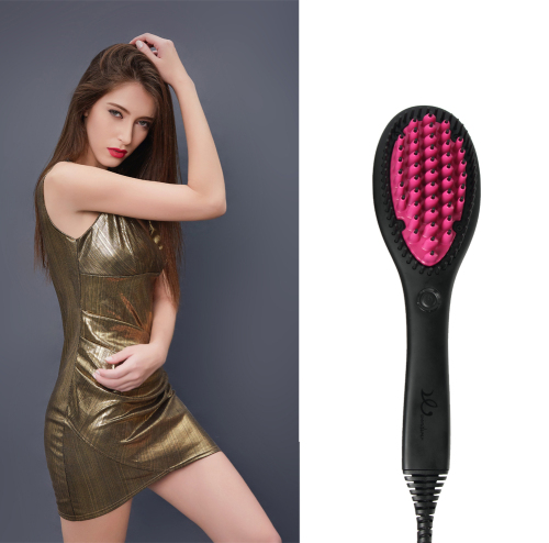 Nouvelle brosse à cheveux en céramique professionnelle