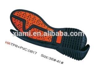 new fashion skidproof leisure shoes rubber for shoes outsole