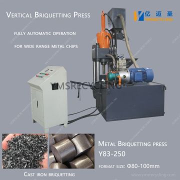 New Automatic Hydraulic Cast Iron Briquetting Press Machine