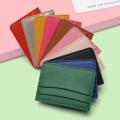 Multi-couleur 2 pack Slim Minimalist Wallet Carte Holder