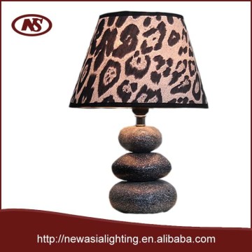 Stone table lamp