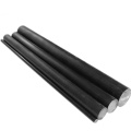 Haste de plástico POM em poliacetal branco / preto extrudado / fundido