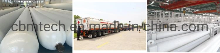 Transporting Storage CNG Gas Cylinder Tube Tanker Containers