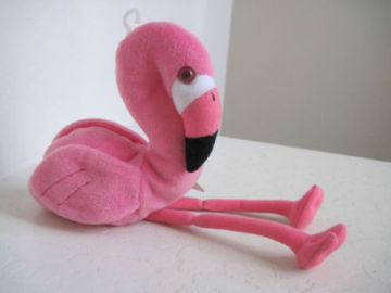 11" PINK FLAMINGO Bird stuffed flamingo toy