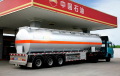 Tri Axle 30Ton Fuel รถกึ่งพ่วงบรรทุกน้ำมัน / น้ำ