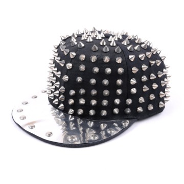 custom fashion rivets flat cap