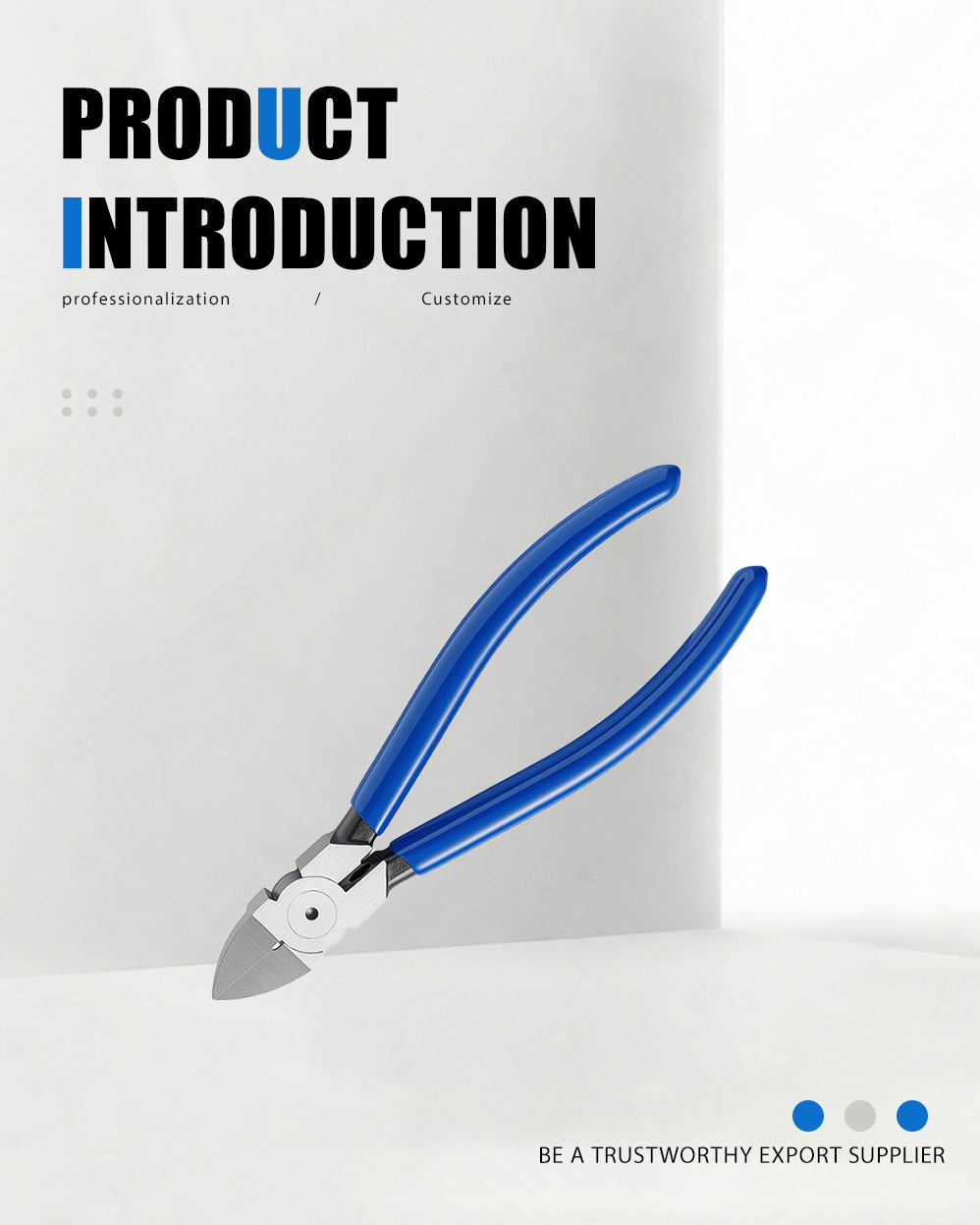 قواطع قطرية إلكترونية (55#)(2) Electronic Diagonal Cutters (55#)(2)