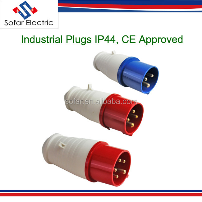 IP44 240V 32A Male and Female Industrial Plug and Socket