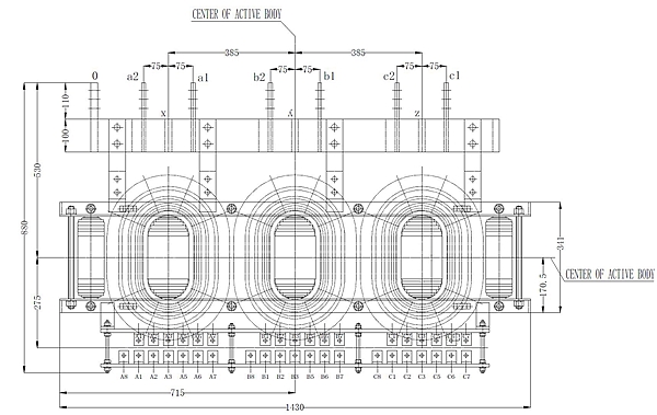 phase shifting transformer