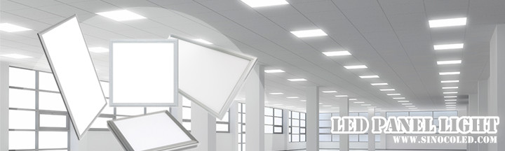 Sinocoled Industrial LED Panel Light TUV SAA PSE RoHS CE Certified 300x300 595x595 600x600 Sizes for Bathroom