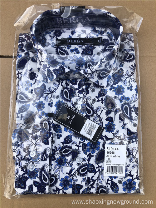 High quality print shirt in summer