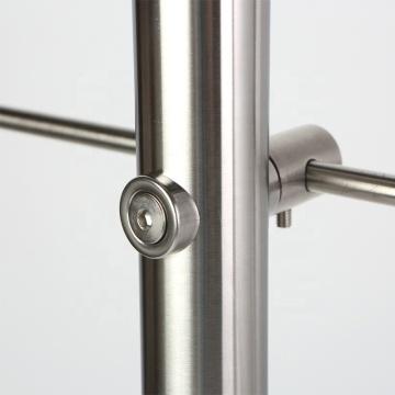 Rustproof Removable Outdoor Stairs Stainless Steel Handrail