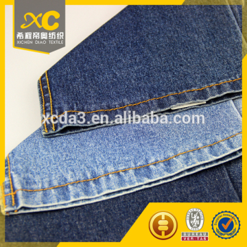 mexico denim fabric for casual banded collar denim shirt