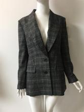 T/R full lining yarn dyed check suit
