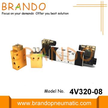 4v320-08 5 porta pneumatica per solenoide elettrica