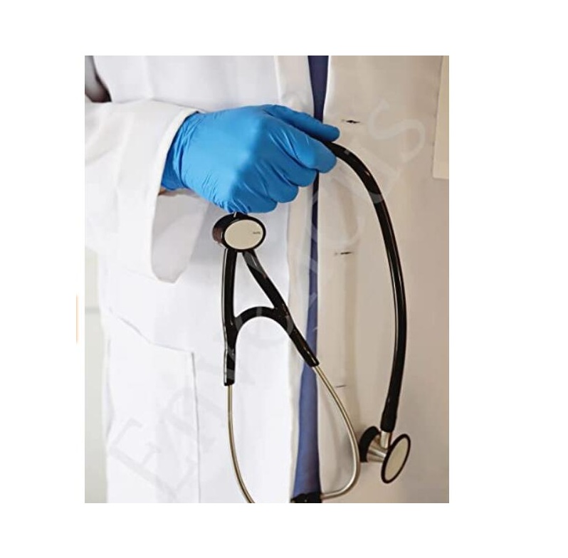 Hospital use Medical Disposable Nitrile examination gloves