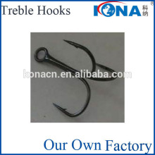 Treble Hooks barbless and thinner