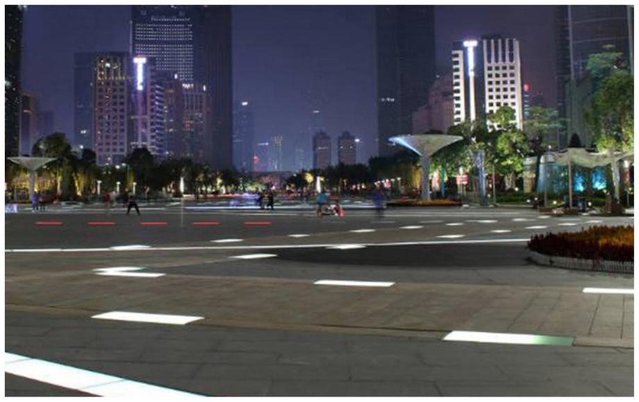 LED underground light with precision cast aluminum