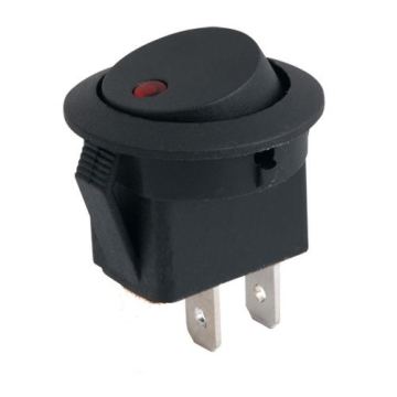 Round Rocker Switch Led