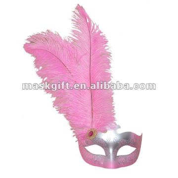 Elegant prom masks Pink masquerade Party masks