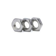 Stainless Steel 304 DIN439 Hex Jam Nut