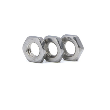Stainless Steel 304 DIN439 Hex Jam Nut