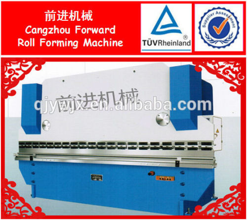 Forward Hydraulic CNC press brake.