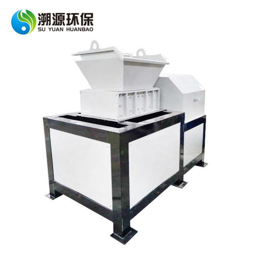 Double Shaft Recycling Car Tire Plastic Shredder