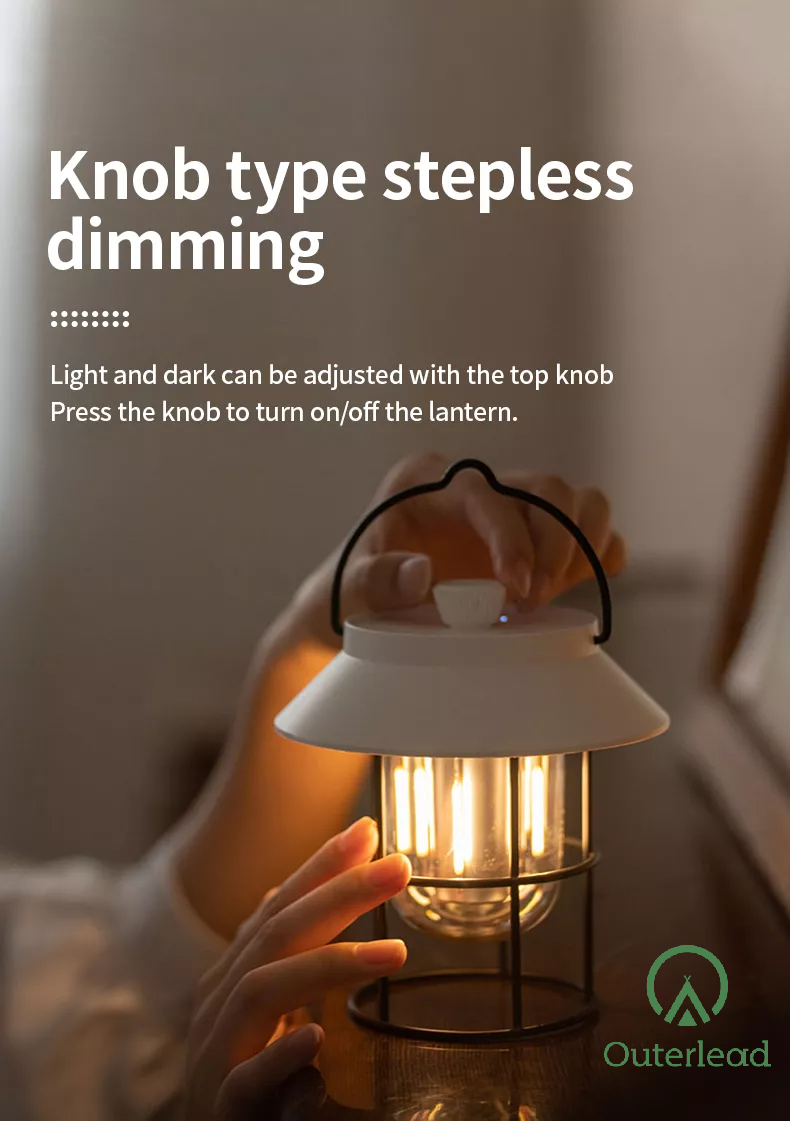 Dimmable Camping Lantern 7 Png