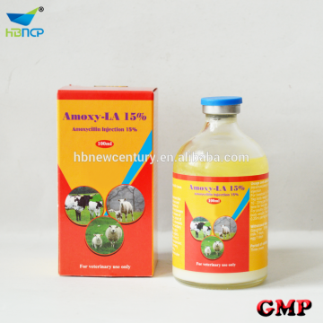 veterinary medicine 15% amoxicillin injection