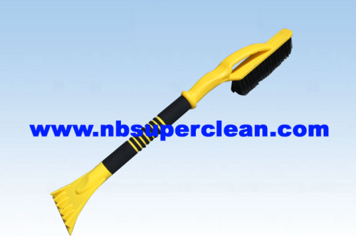 long handle professional manufacturer ice scraper with snow brush