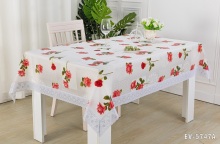 Printed Disposable PEVA Tablecloth