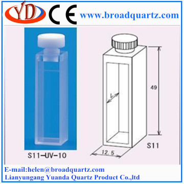 quartz cuvette cell 20mm