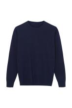 Men's Knitted Essential Pullover Crew-neck Sweater