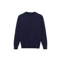 Men's Knitted Essential Pullover Crew-neck Sweater